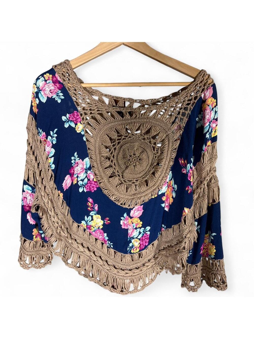 Love J Women's Multi and Blue Blous